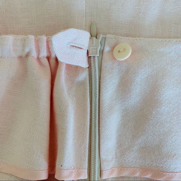 Talbots Woman Petites Irish Linen Pink Skirt W 22 - Picture 10 of 12